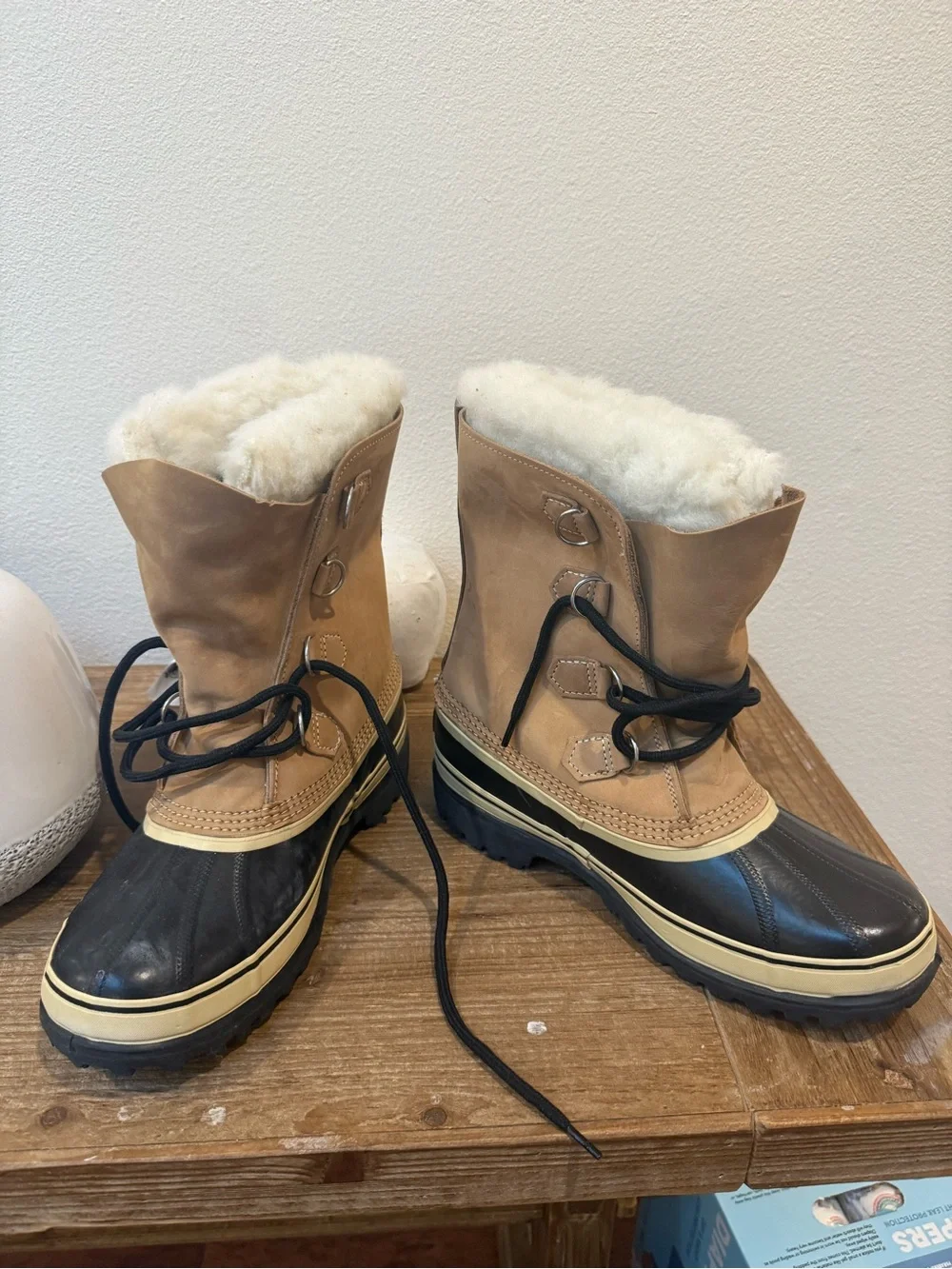 1990s Sorel (by Kaufman) Caribou boot made in Canada